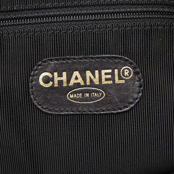 5 Chanel Cocomark Chain Shoulder Bag Caviar Skin Black