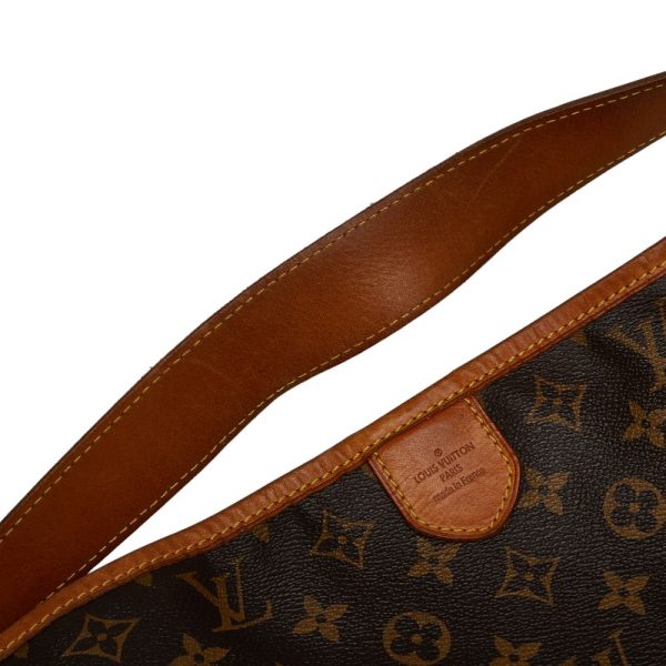 5 Louis Vuitton Monogram Delightful GM Shoulder Bag Leather Brown