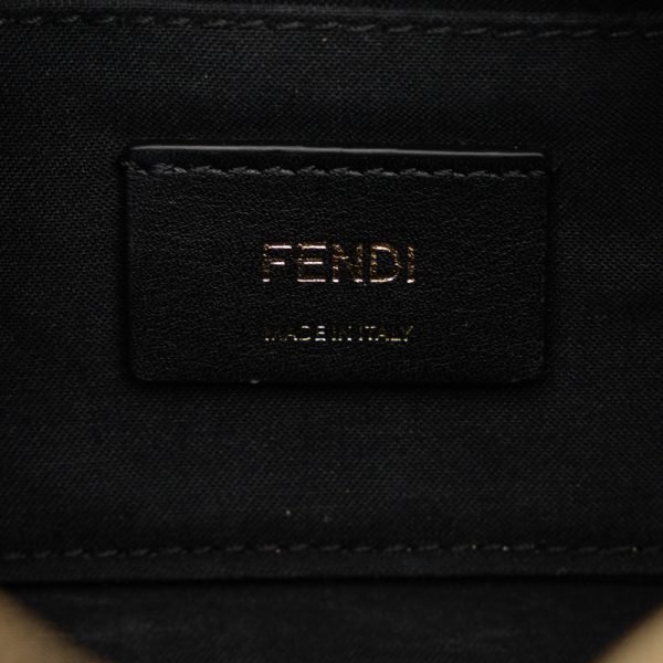 5 Fendi Zucca Cam Crossbody Shoulder Bag BrownBlack