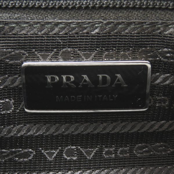 6 Prada Shoulder Bag Nylon Black