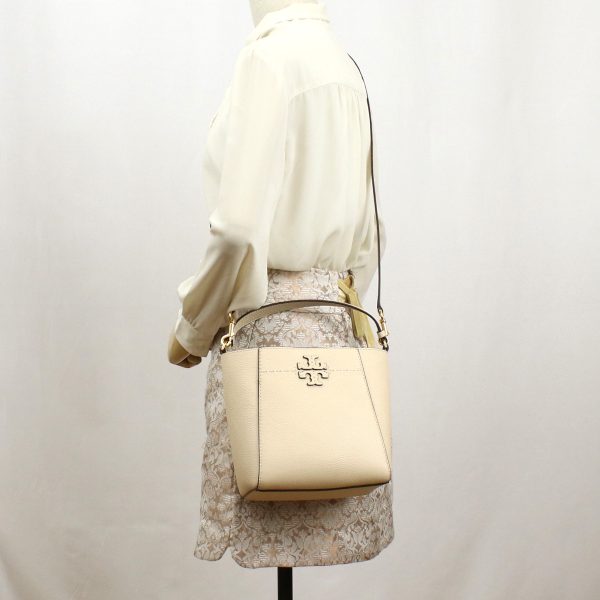 6 Tory Burch Handbag 2way Shoulder Bag Beige