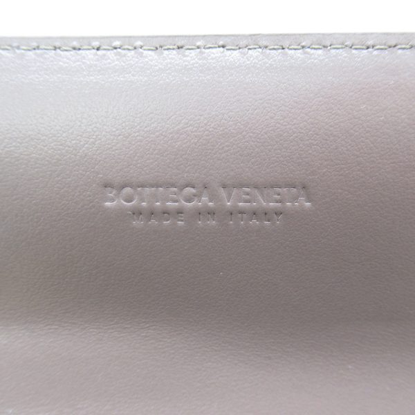 6 Bottega Veneta Chain Wallet Shoulder Bag Lambskin Brown