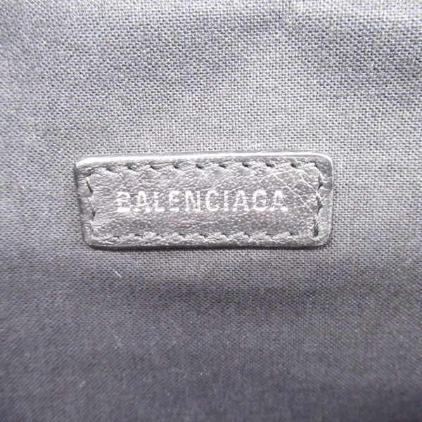 6 Balenciaga Waist Bag Body Bag Leather Gray