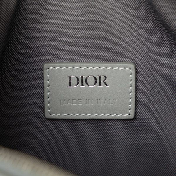 6 Dior CD Diamond Crossbody Shoulder Bag Gray