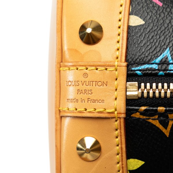 6 Louis Vuitton Monogram Alma Handbag Leather Multicolor