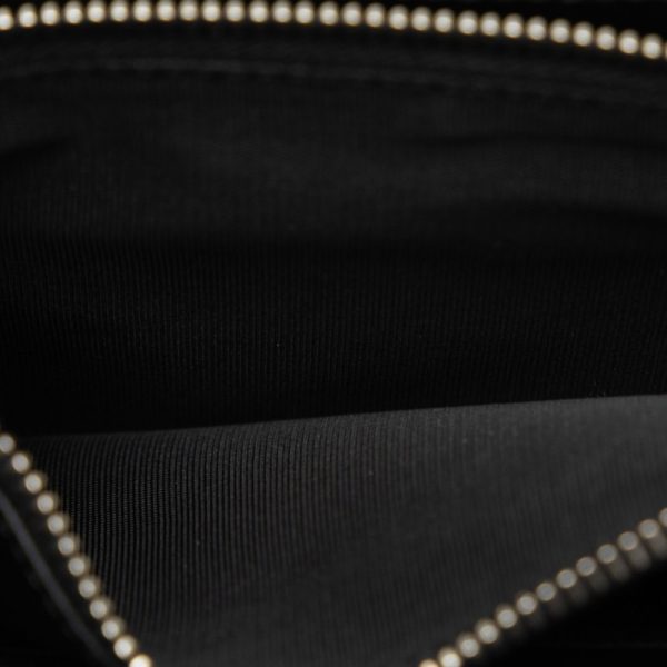 6 Valentino Wallet Shoulder Bag 2way Leather Black