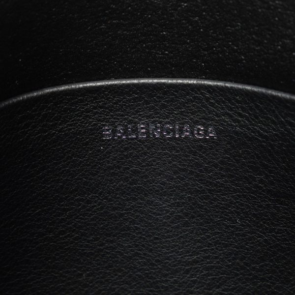 6 Balenciaga Camera Bag Crossbody Shoulder Leather Black