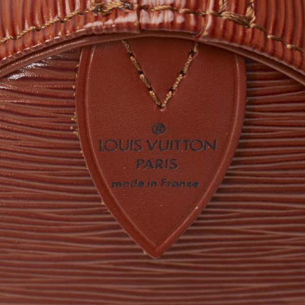 6 Louis Vuitton Handbag Mini Boston Leather Brown