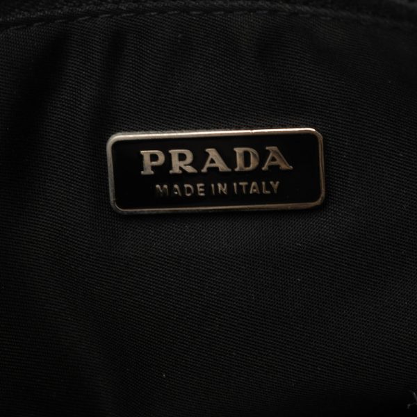 6 Prada Mini Handbag Shoulder Bag Nylon Black