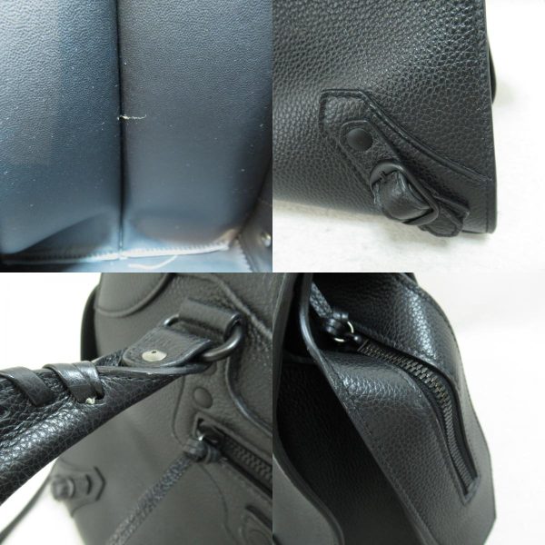 7 Balenciaga Neo Shoulder Bag Leather Black