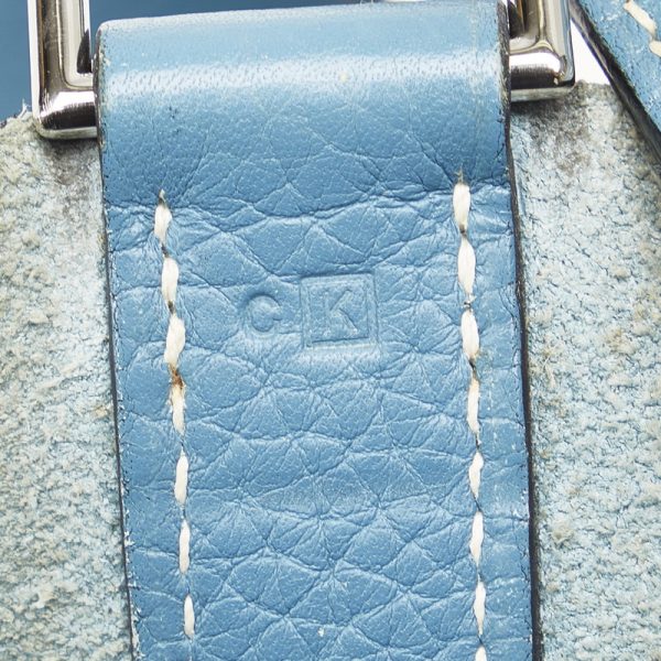 7 Hermes Picotin GM Handbag Jean Taurillon Clemence Blue
