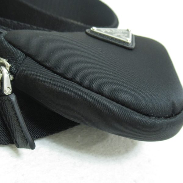 7 Prada Pouch Belt Bag Clothing Polyester Black