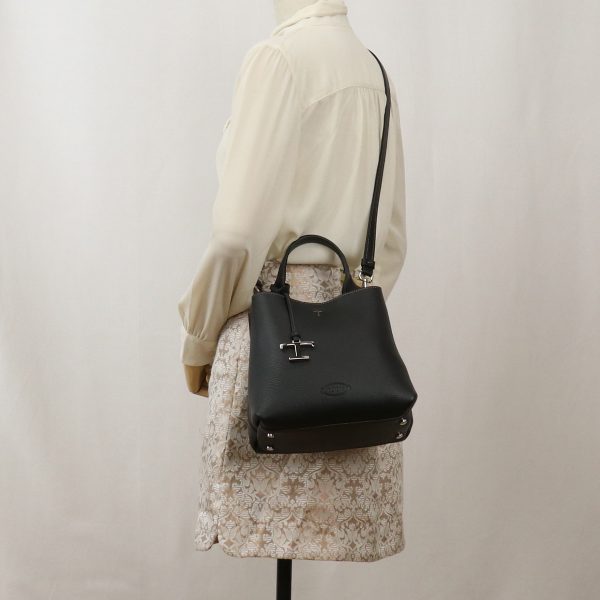 7 Tods Tote Bag Black