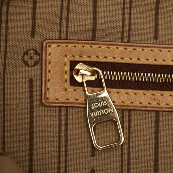 8 Louis Vuitton Monogram Delightful GM Shoulder Bag Leather Brown