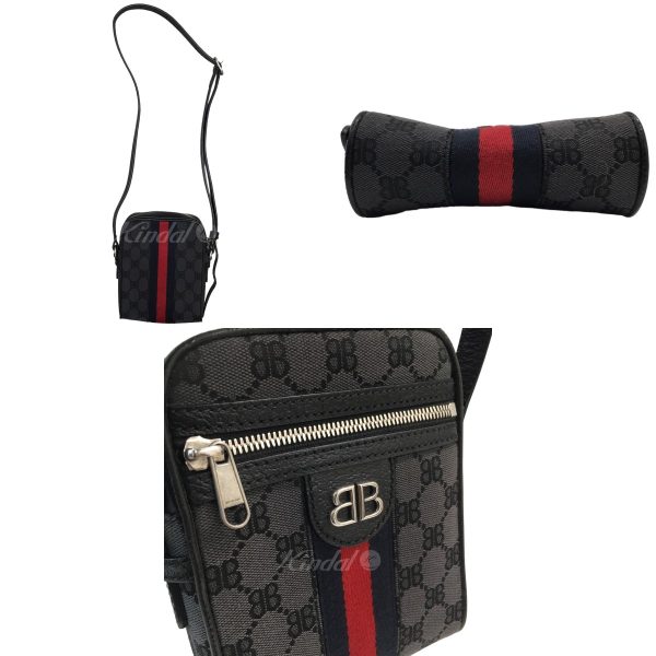 8001000740325 3 Gucci x Balenciaga The Hacker Project Shoulder Zip Bag