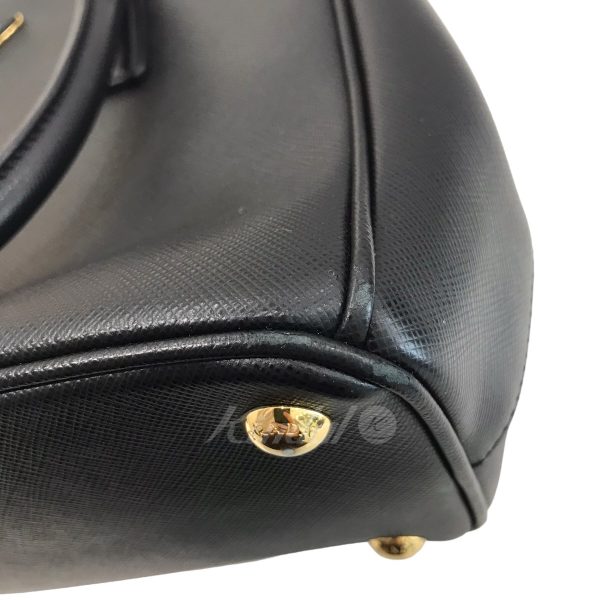 8001000745689 8 Prada Galleria Saffiano Leather Medium Bag Black