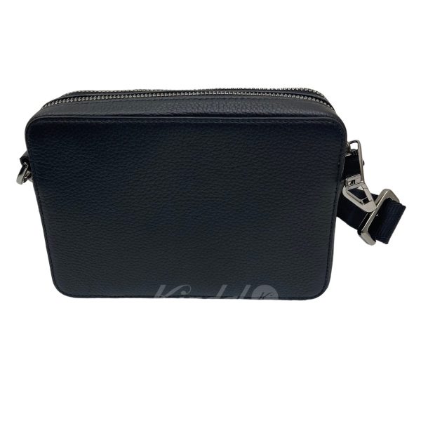 8005001107446 6 Dior by Erl Pouch Grained Calfskin Black