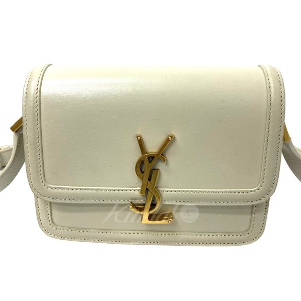 8040000707167 5 Saint Laurent Paris Solferino White Shoulder Bag