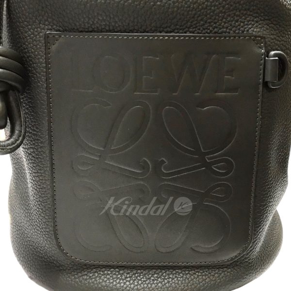 8042000348043 7 Loewe Sailor Bag Backpack Olive Leather Bucket Bag