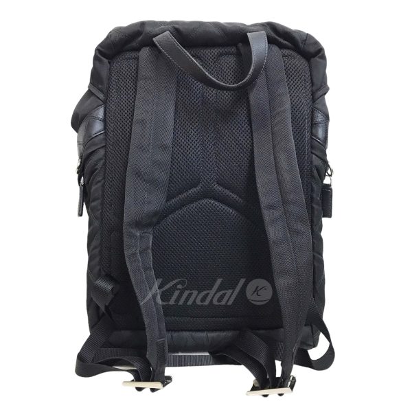 8042000351777 5 Prada Leather Switching Black Backpack