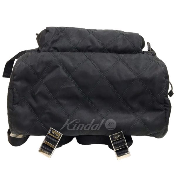 8042000351777 7 Prada Leather Switching Black Backpack