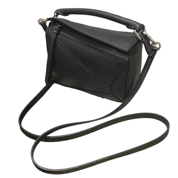 8045000697821 1 Loewe Mini Puzzle Bag Black