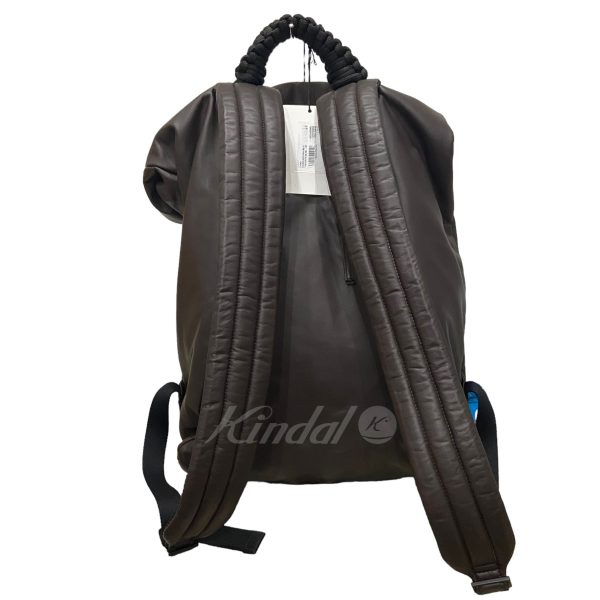 8045000755965 9 Bottega Veneta Hydro Leather Backpack Brown