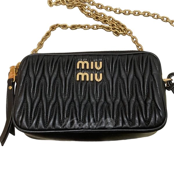 8045000788819 4 Miu Miu Matlasse Mini Chain Shoulder Bag