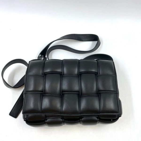 Bottega Veneta Bottega Veneta Padded Cassette Black Leather