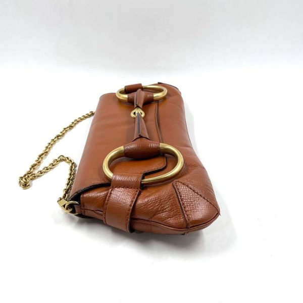 IMG 0990 Gucci Horsebit 1955 Chain Shoulder bag Large Camel Leather