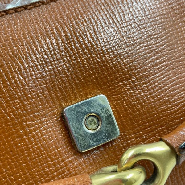 IMG 0998 Gucci Horsebit 1955 Chain Shoulder bag Large Camel Leather