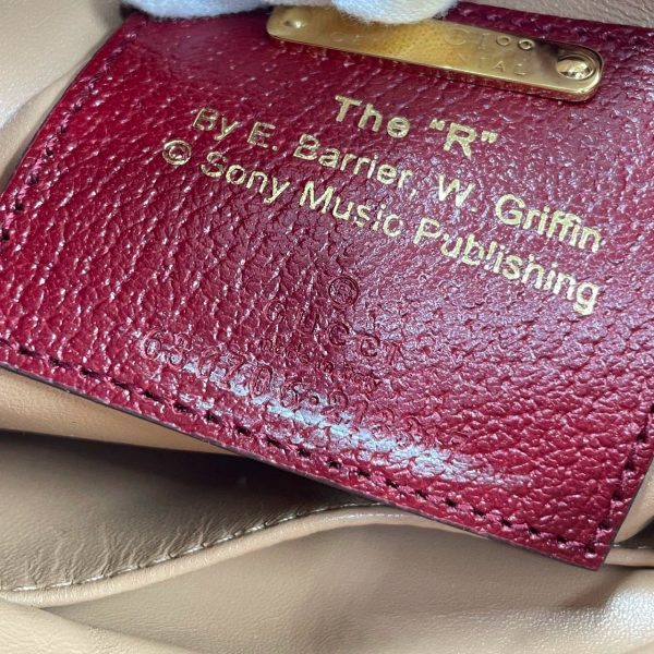 IMG 1819 Gucci Jackie 1961 Centennial 100 Year Special Edition Burgundy Leather with Canvas