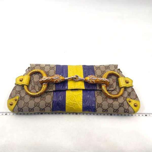 Gucci Gucci Horsebit 1955 Chain bag with embellished snake head buckle