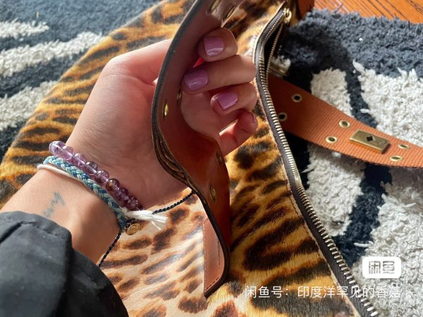 IMG 2265 Dior Street Chic Hobo Leopard Print Pony hair Calfskin