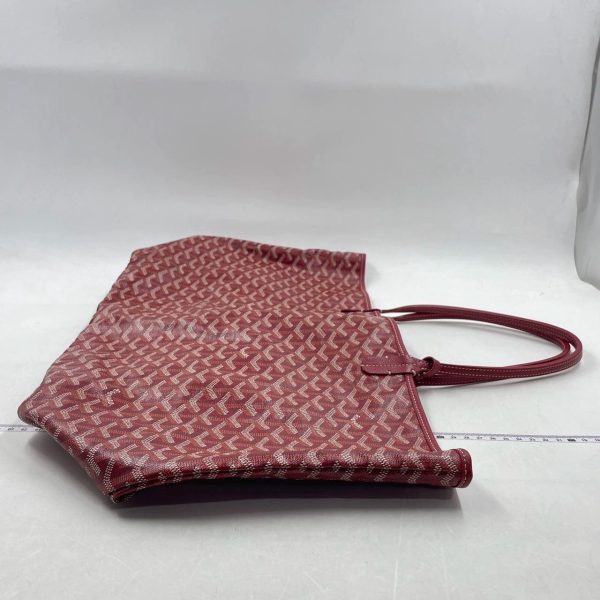 Burgundy Goyard Saint Louis GM Tote Large Burgundy