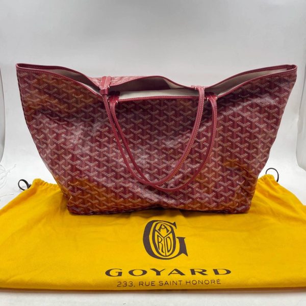 IMG 3117 Goyard Saint Louis GM Tote Large Burgundy