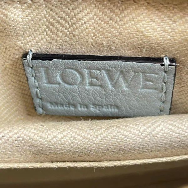 IMG 3319 Loewe Puzzle Small Multi tone Blue Leather Crossbody Bag