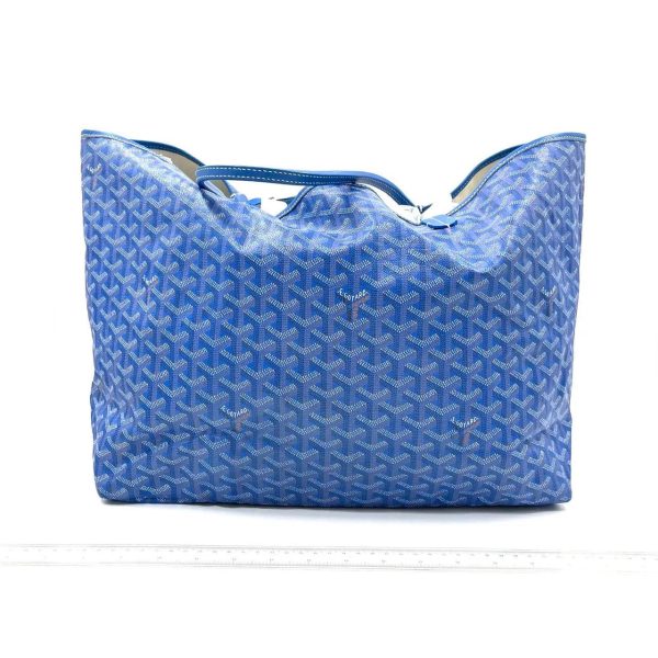 Blue Goyard Saint Louis GM Tote Large Blue