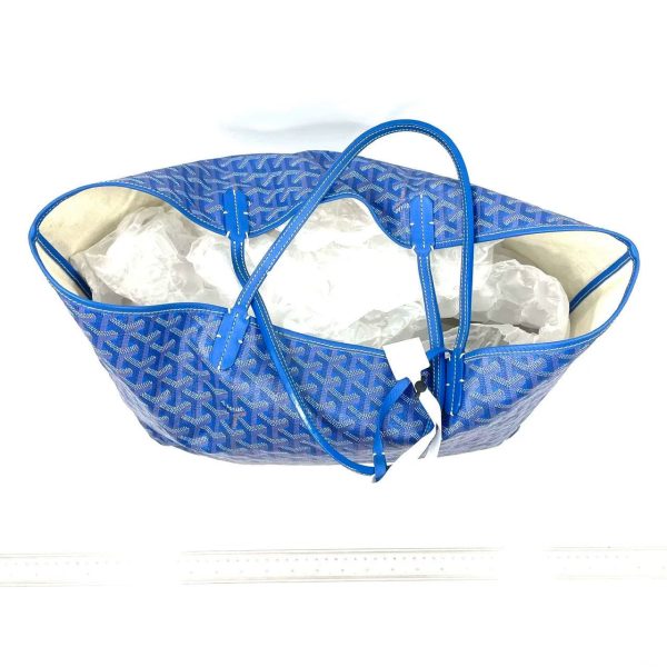 IMG 3779 Goyard Saint Louis GM Tote Large Blue