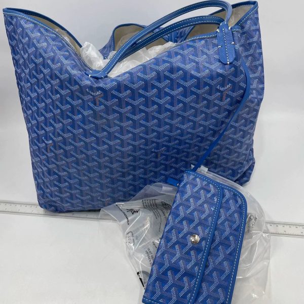 IMG 3783 Goyard Saint Louis GM Tote Large Blue