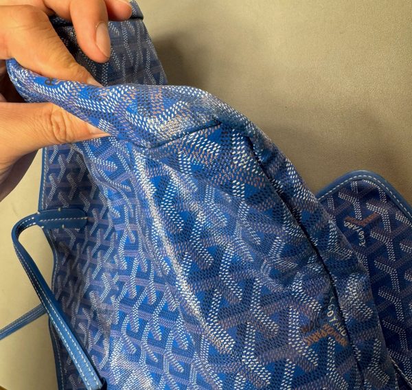 IMG 3821 Goyard Saint Louis GM Tote Large Blue