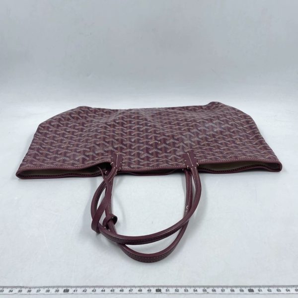 Burgundy Goyard Saint Louis PM Tote Medium Burgundy