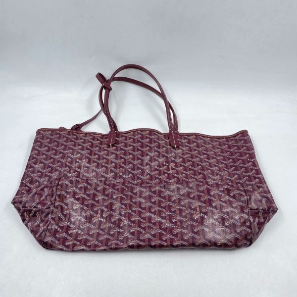 IMG 4131 Goyard Saint Louis PM Tote Medium Burgundy