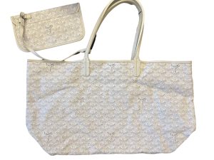 Goyard Maison Margiela 5AC Leather Bucket Bag Beige