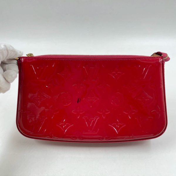 IMG 4411 Louis Vuitton Pochette Accessoire Patent Leather Red Medium