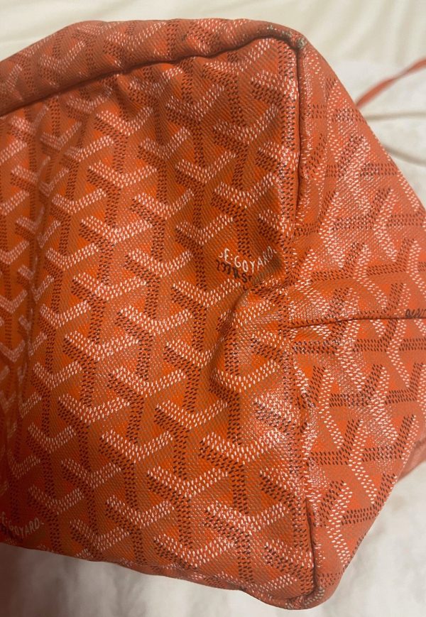 IMG 4481 Goyard Saint Louis GM Large Tote Orange