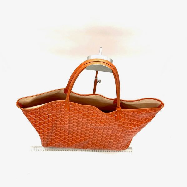 Cotton Goyard Saint Louis GM Large Tote Orange