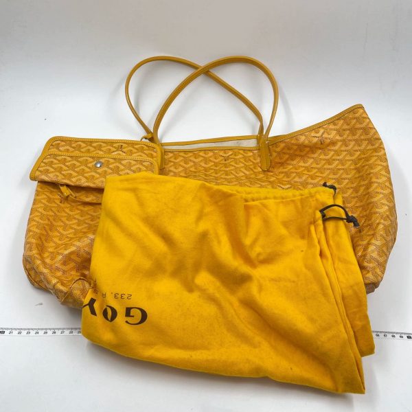 IMG 4691 Goyard Saint Louis GM Large Tote Yellow