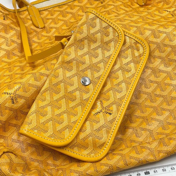 IMG 4693 Goyard Saint Louis GM Large Tote Yellow