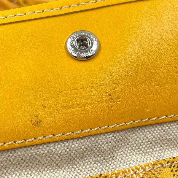 IMG 4694 Goyard Saint Louis GM Large Tote Yellow